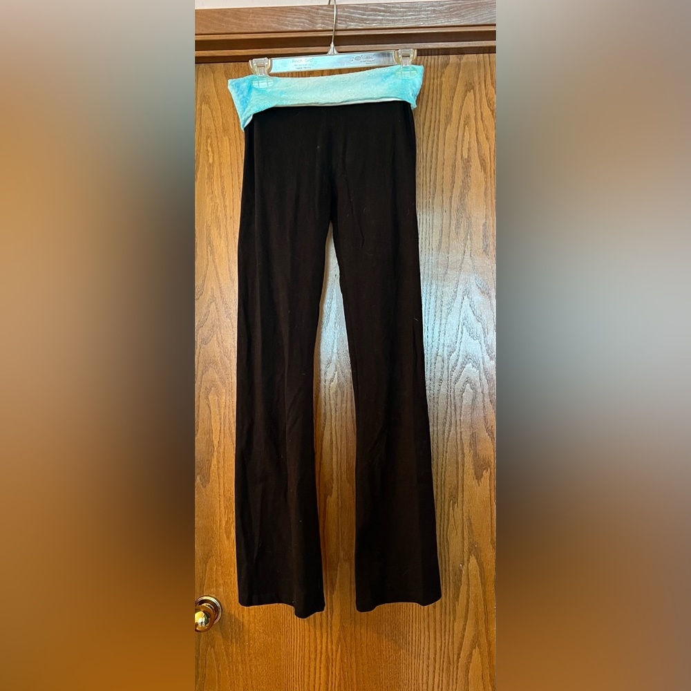 Lace top yoga pants from Victoria’s Secret. Barely worn size small